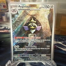 Pokémon TCG Aegislash 210/182 SV04 Paradox Rift Illustration Rare Holo Eng on eBay
