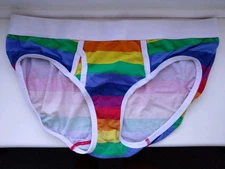 Non Binary Rainbow Underwear - Mens - Women - Gay - Fetish