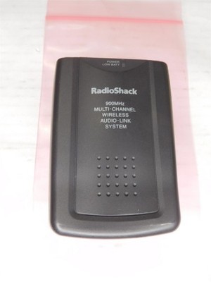 Radioshack 900MHz Multi CHannel Wireless Audio Link Transmitter Beltpack(111125)