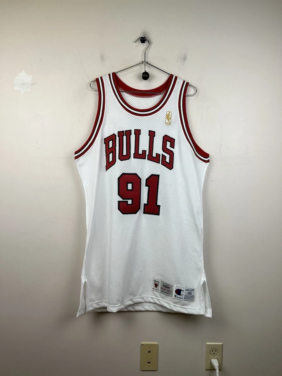 Dennis Rodman 2001/02 Hardwood Classics Swingman Jersey - White
