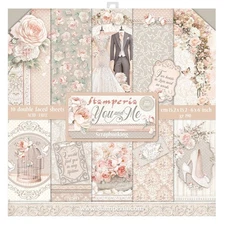 Stamperia Double-Sided Paper Pad 6"X6" 10/Pkg-You And Me