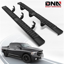 For 2009-2024 Ram 1500 2500 3500 Crew Cab 6 Side Step Nerf Bar Running Boards