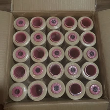 50 Spools Lt Gold Serger Overlocker Quilting Sewing Machine Threads T27 Quality