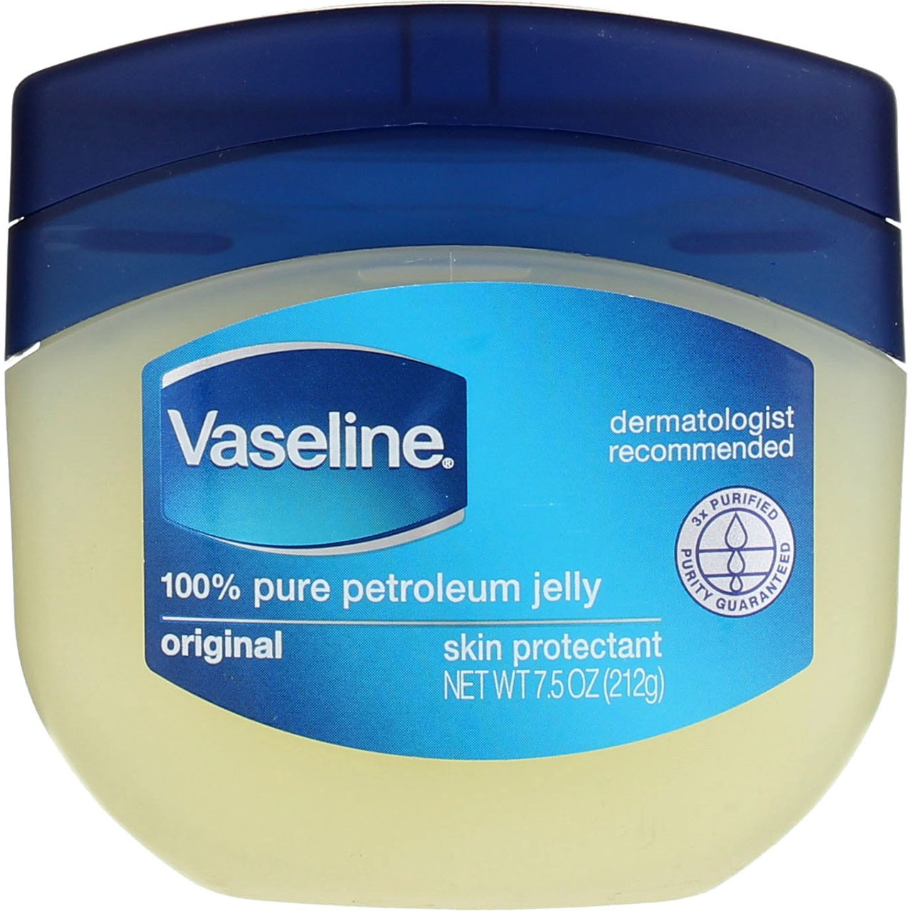 Vaseline Original Petroleum Jelly Skin Protectant 7.5 oz Jar  