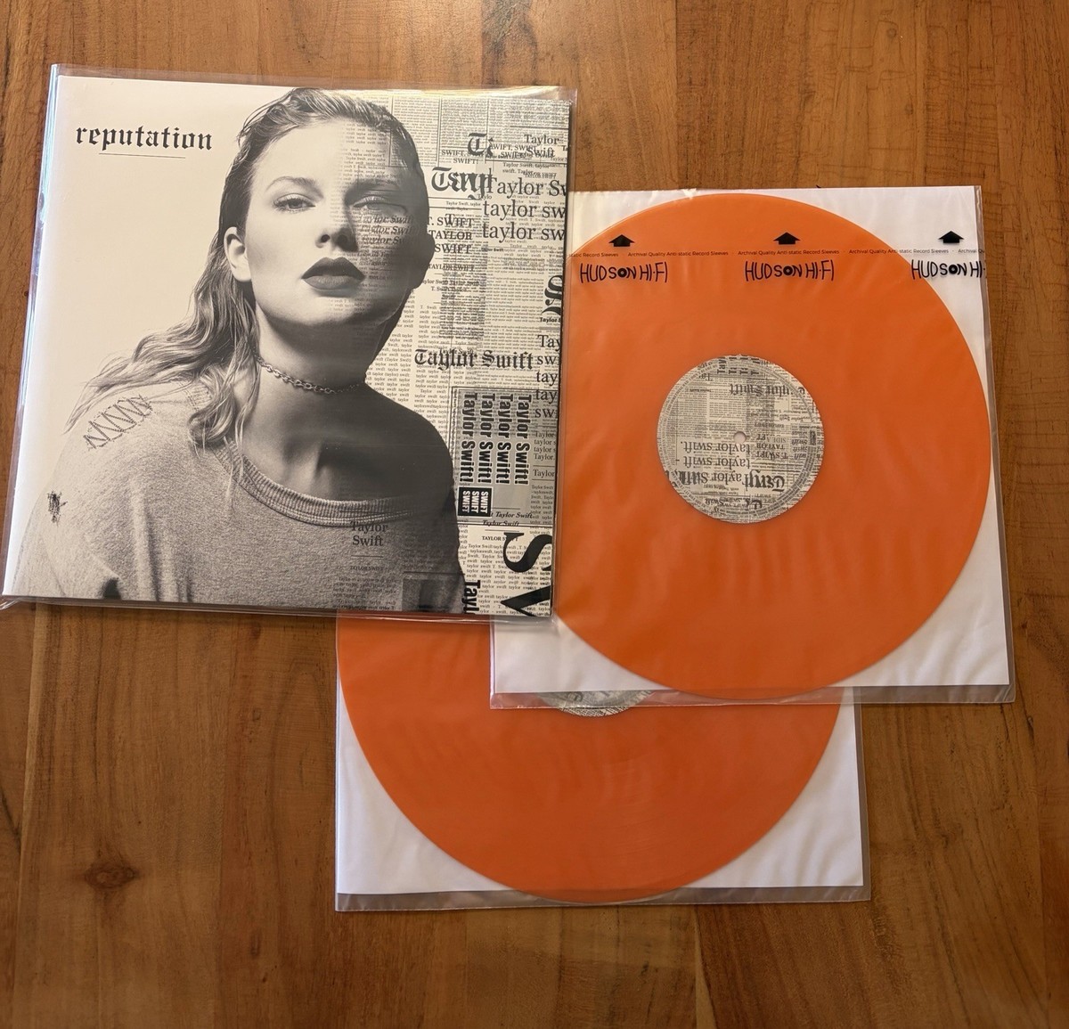 TAYLOR SWIFT 2017 REPUTATION EXCLUSIVE ORANGE FYE VINYL 2 LP | eBay