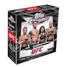 2026 TOPPS CHROME UFC MEGA BOX (48 Cards)