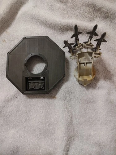 GI Joe Tactical Battle Platform Missile Set w Turret Parts Lot ARAH 1985