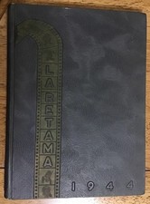 Anuario de escuela secundaria 1944 La Retama Brackenridge High School San Antonio