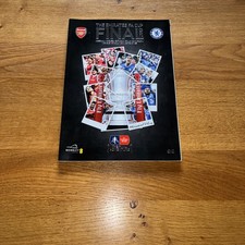 Wembley 27/5/2017 FA Cup Final Programme, Arsenal v Chelsea VG 