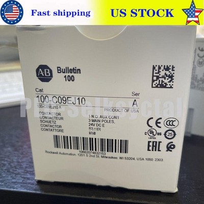 Allen Bradley 100-C09EJ10 /A IEC Contactor, 9A, Late Date 1Yr Wty US USA