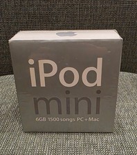 Silver Apple iPod Mini 2nd Generation. 6GB. Sealed.
