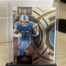 2023 Panini Select - Premier Level Sam LaPorta #106 Silver Prizm (RC)