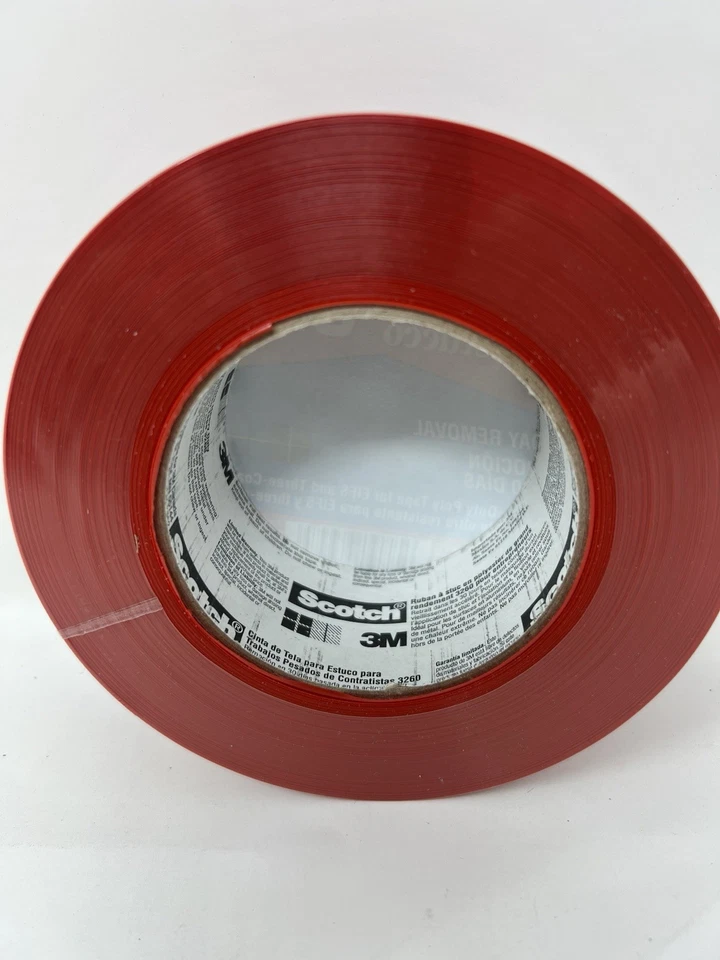 3M Scotch® Heavy-duty poly Stucco Tape 3260-A, 1.88 in x 60 yd Roll - Image 3 of 3