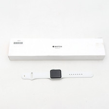 Apple Watch Series 3 38mm A1858  Silver Aluminum w/ Sport Band  GPS ONLY