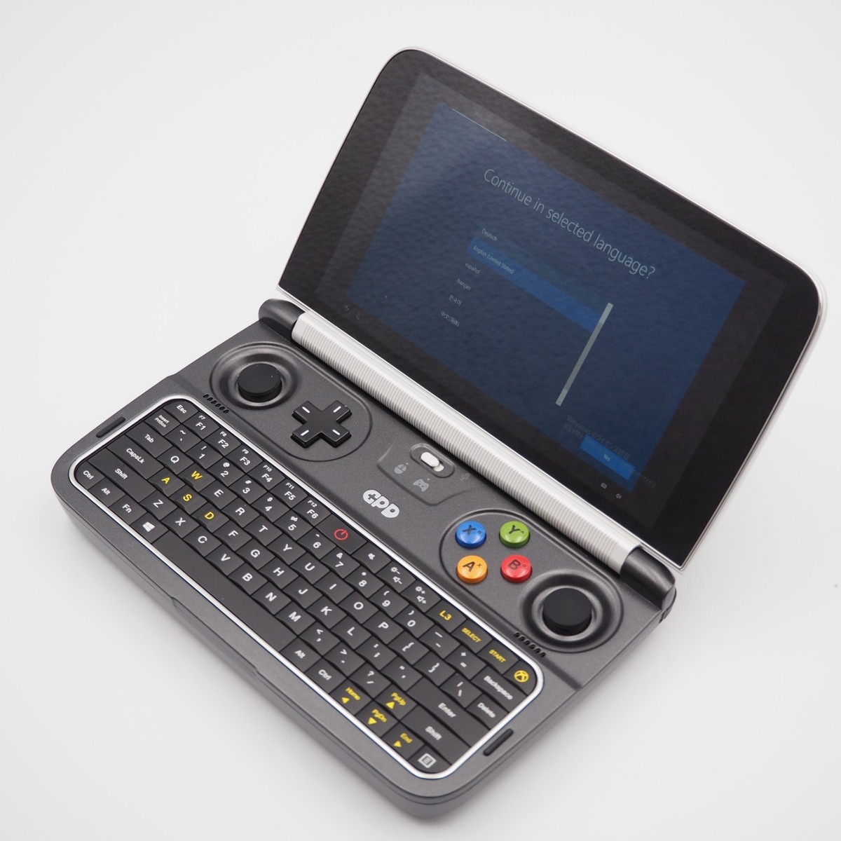 EXC] GPD WIN2 m3-7Y30 Gaming PC Black 8GB SSD 128GB USB Type-A