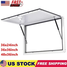 Concession Trailer Serving Window 36" x 36" 48" x 36" Food Truck Service Window