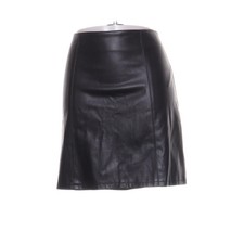 Amisu, Rock, Größe: 38, Schwarz, Polyurethan, Einfarbig, Damen #aCP