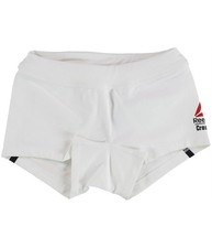 Reebok Womens RC Chase Athletic Workout Shorts, whiteblack, S