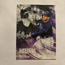 2018 Topps  Freddie Freeman #SSS-19 Atlanta Braves