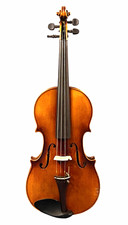 Vintage Mid Century 4/4 German Stradivarius Model Workshop Violin/Case