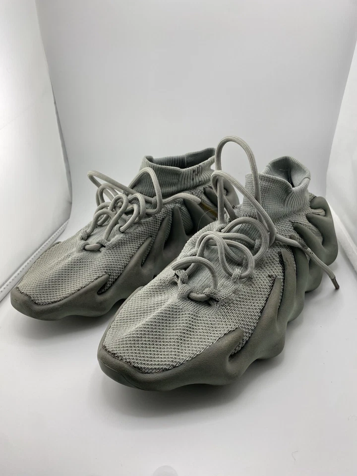 Tênis casual 2021 Adidas Yeezy 450 tamanho 9.5 branco nuvem H68038 Kanye West YZY - Imagem 3 de 4