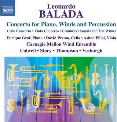 Balada / Carnegie Me - Concerto for Piano Winds & Percussion - Concerto [New CD]