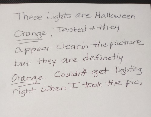 IKEA KUSTFYR LED String Light With 64 Lights, Orange 205.603.21 Halloween - Picture 9 of 10