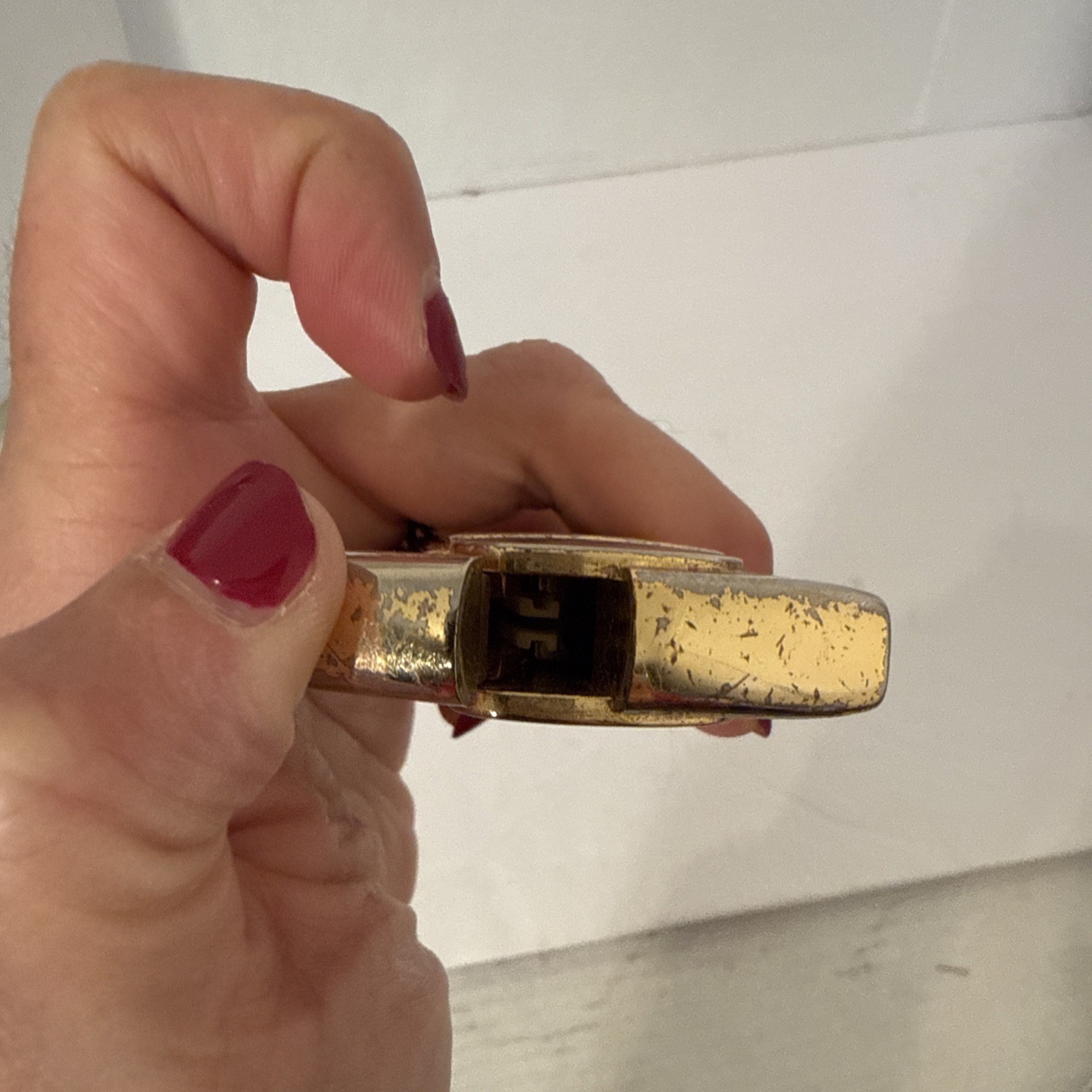 COLIBRI 8800-Vintage Butane Pipe Lighter-Cutout Pipe Image-Not Lighting