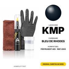 Lackstift Für Peugeot 405 KMP Bleu de Rhodes Komplett Profi Auto Lack Reparatur Lackstift Für Peugeot 405 KMP Bleu de Rhodes Komplett Profi Auto Lack Reparatur