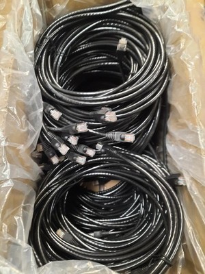 CAT6 Patchkabel 1,5m schwarz - 50 Stück