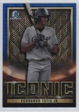 2023 Bowman Chrome Iconic Mega Box Blue Mojo Refractor Fernando Tatis Jr s5q