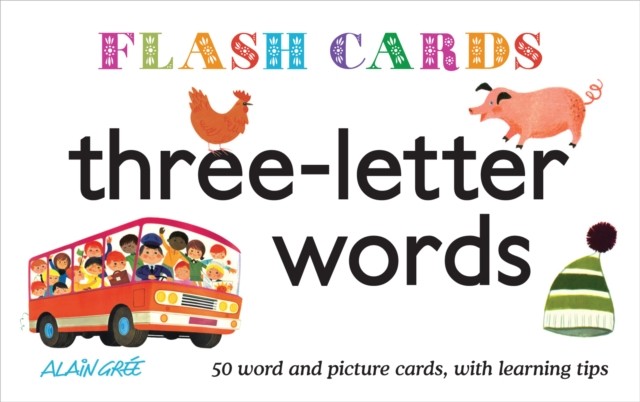 Three–Letter Words – Flash Cards by A Gre (Paperback Book)