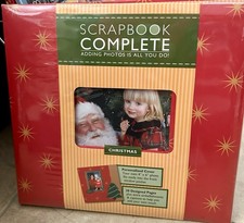 Christmas 12x 12 Scrapbook Brand New Holiday 20 Pages Complete