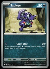 Sableye 059/094 Common Phantasmal Flames Pokemon Near Mint