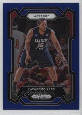 2024-25 Panini Prizm Draft Picks Blue Prizm 146/199 Kawhi Leonard #87 16wc