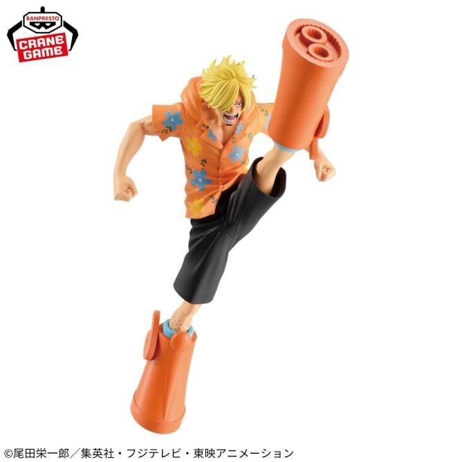 Figurine Sanji Banpresto Battle Record Collection II finition premium PVC