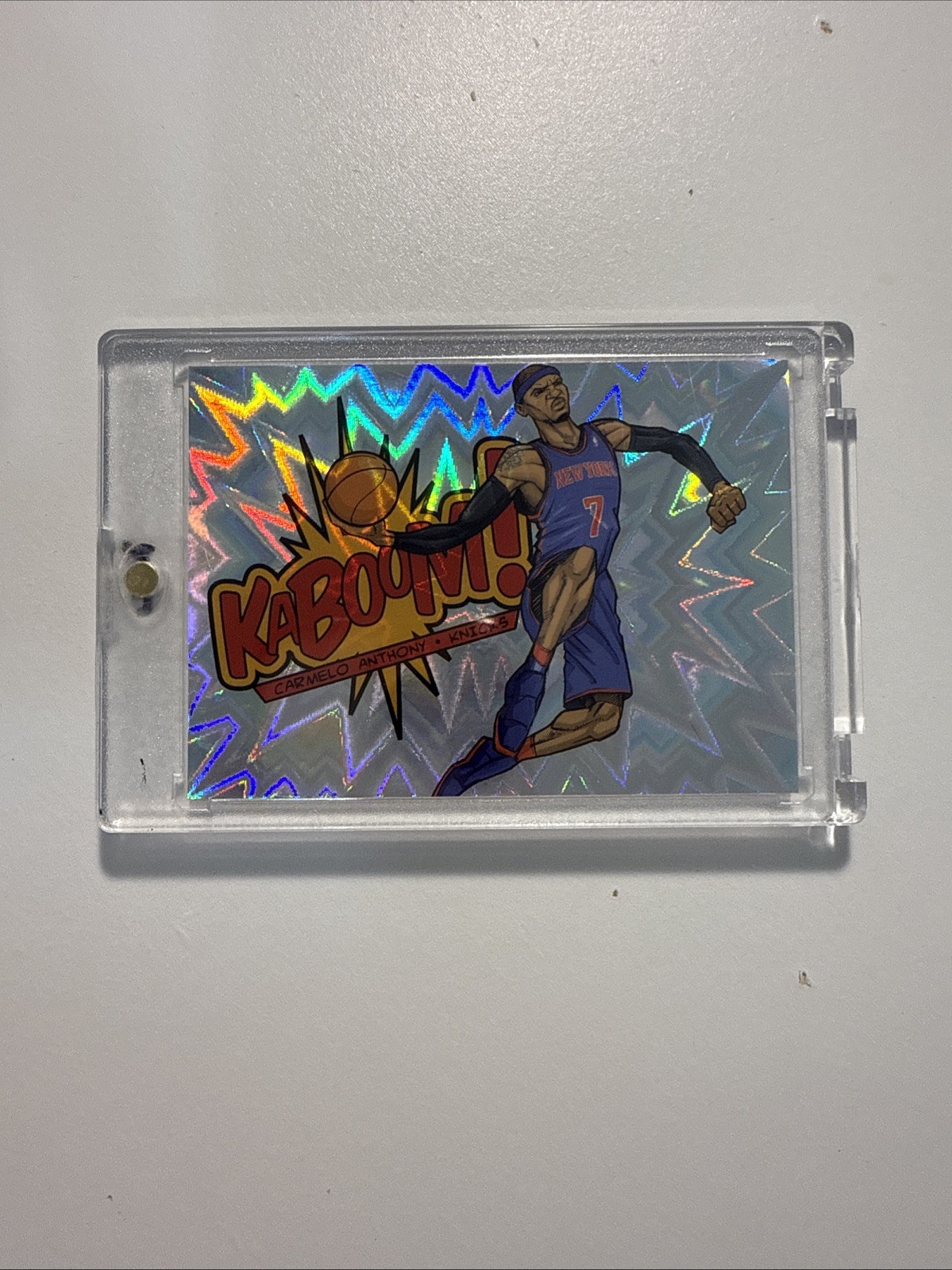 2013-14 Panini Innovation KABOOM! #15 Carmelo Anthony Knicks HOF SSP CASE HIT