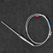 M8 Thread Type K Thermocouple 100mm Probe Temperature Sensor Wire 0-400℃