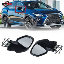 Pair LH & RH Side Power Folding Mirror For 2016-2022 Lexus RX350 350L 450h 450hL