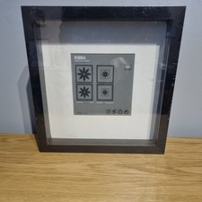 IKEA Ribba 15cmx15cm Photo Frame Square  Black 