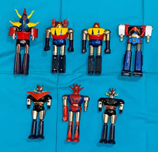 Product Image: vintage Shogun Warriors BROKEN 5-inch FIGURE LOT x7 Raydeen Mazinga Dangard