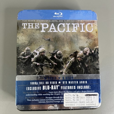 #ad The Pacific 2011 Blu Ray 6 Discs Tin Case New amp; Sealed $12.00