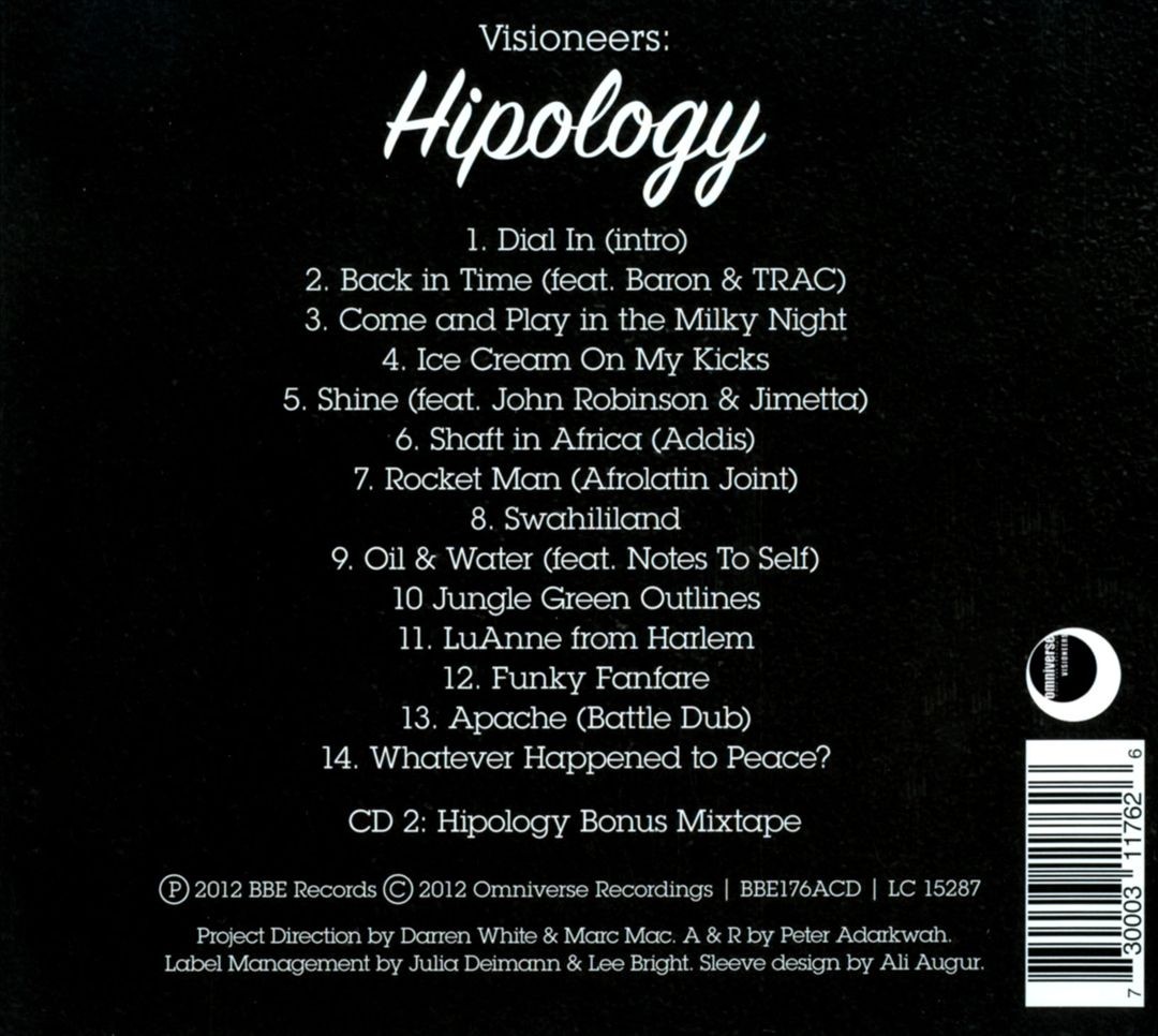洋楽 Visioneers / Hipology (7inchx5) Visioneers – Hipology