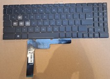 Tastatur MSI Cyborg 15 A12 A12U A12VF A12V A12VE A12VEK white weiß DE Keyboard