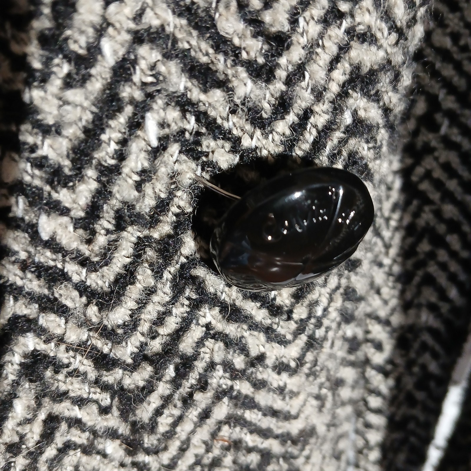 Calvin Klein Womens Herringbone/ Double Breasted/ Mid-Length /Winter Coat/Size 8 thumbnail 10