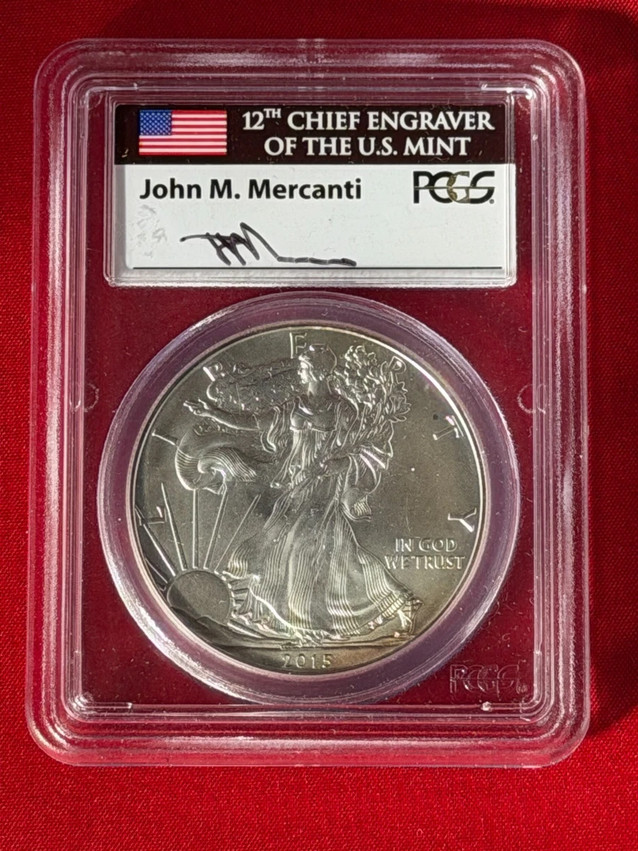 American Eagle MS 70 Graded 2015 Silver Bullion Coins for sale | eBay