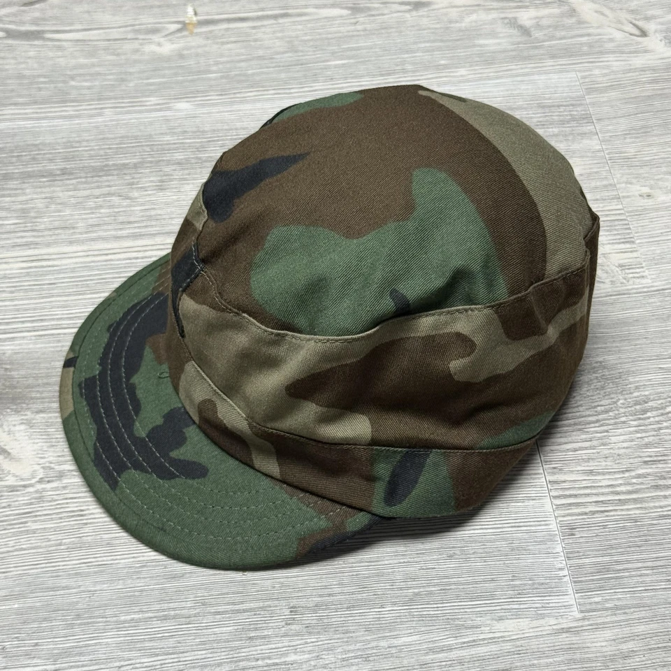 Gorra Propper Patrol 1995 vintage mediana camuflaje bosque BDU USGI 8405-01-246-4183 Foto 2 de 4
