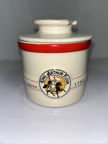 Chantal 4oz/0.11L King Arthur Mehl Steinzeug Butter Glocke Topf #94KA-7689 - Bild 1 von 11