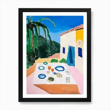 Table Setting Art Print Framed Wall Art Poster Canvas Print Picture