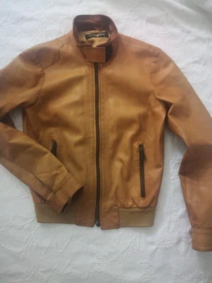 Golden Goose Leder Blouson 36 Cognac sehr guter Zustand Bomberjacke - Bild 1 von 4